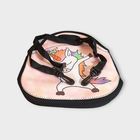 Dab Unicorn Dabbing Dance Neoprene Bag comes with nylon shoulder strap - Picture 5 of 7